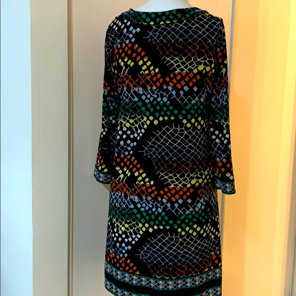 BCBGMAXAZRIA dress with quarter length sleeves - Picture 2 of 5